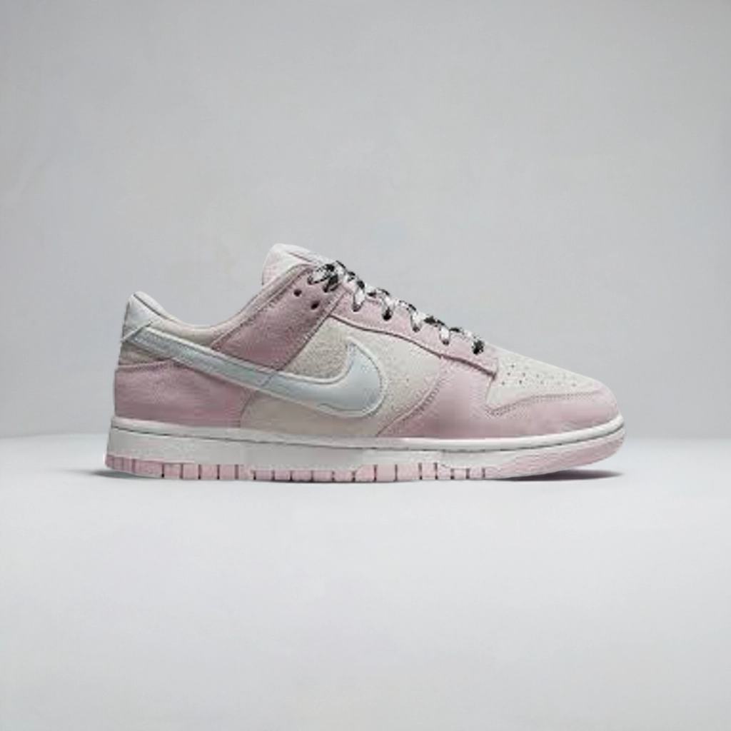 ankle sock Nike Dunk Low LX Pink Foam