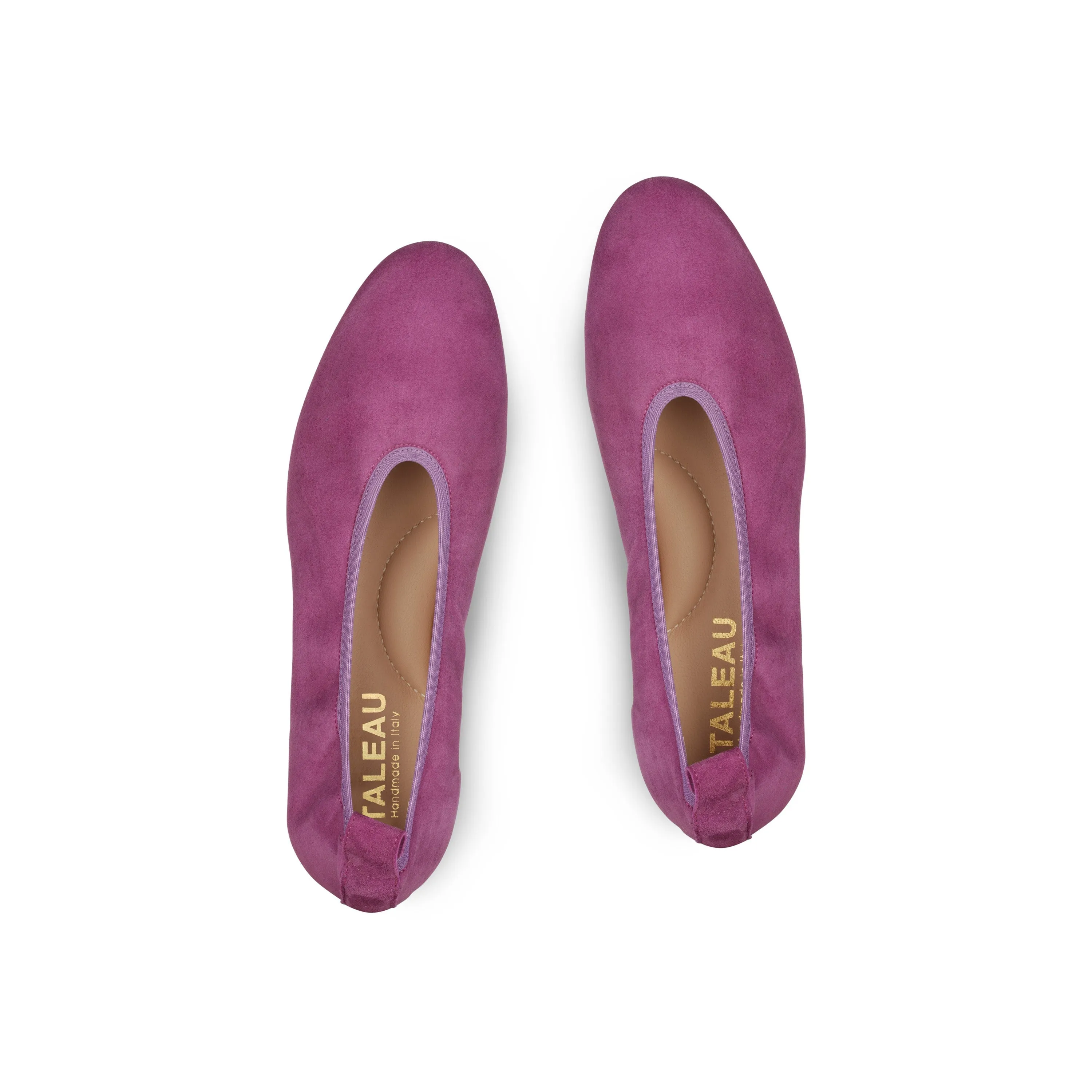 Valleria Suede Flexlite Flats Violet