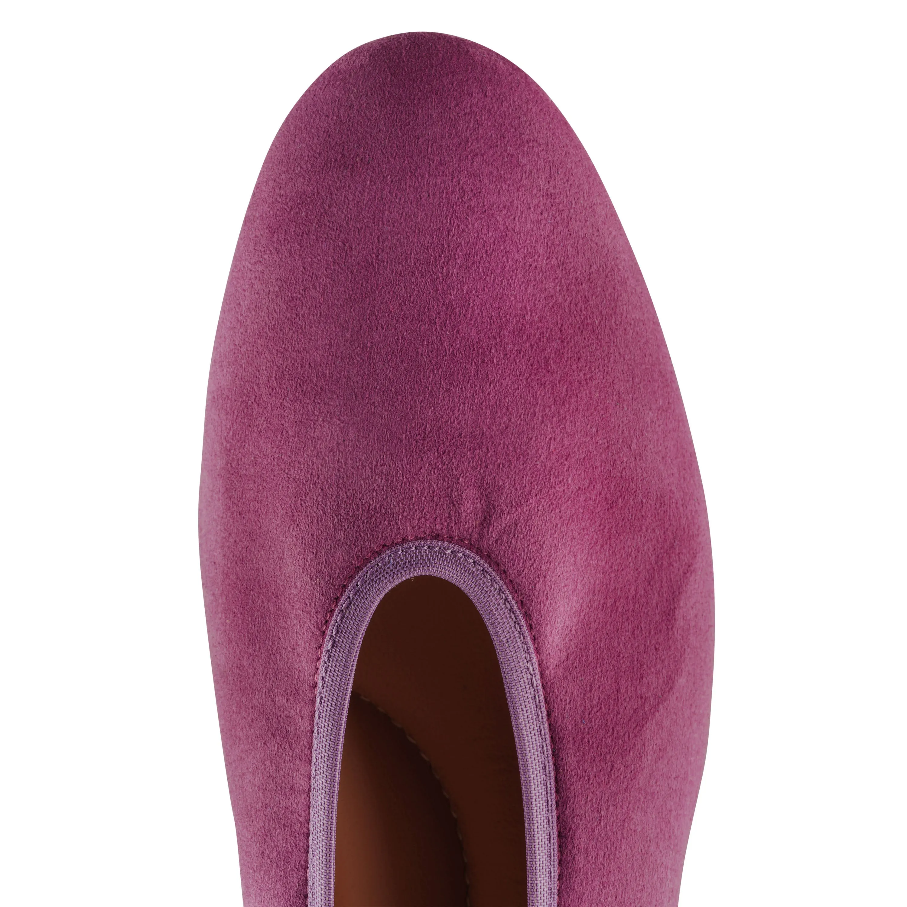 Valleria Suede Flexlite Flats Violet