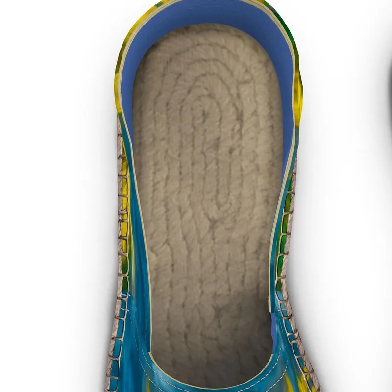 Van Gogh Sunflower Custom Espadrilles