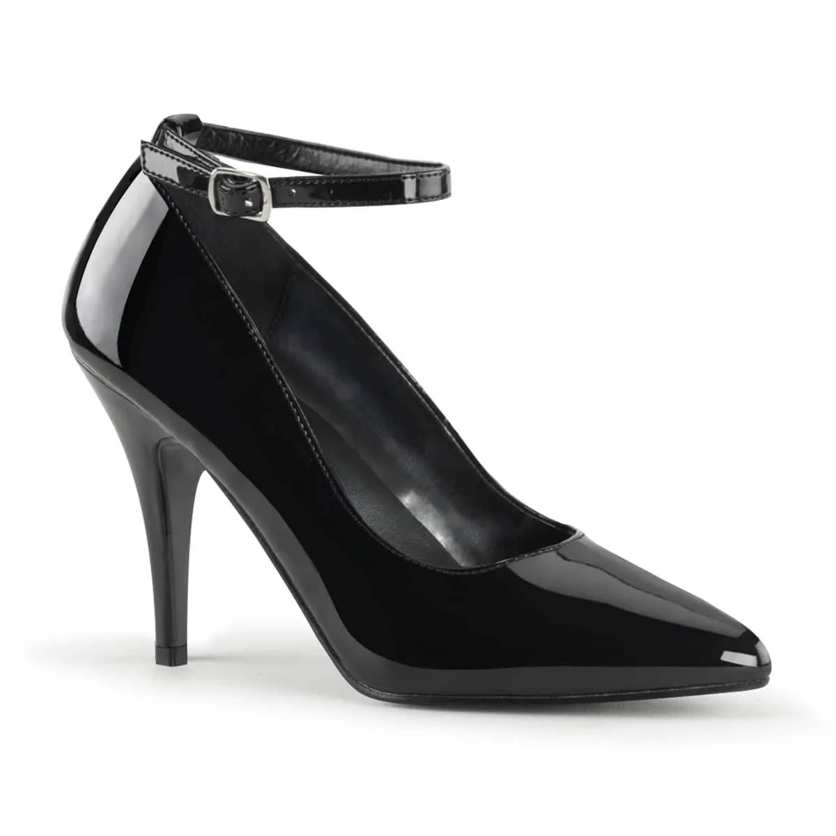 VANITY-431 Black Ankle Pumps High Heel