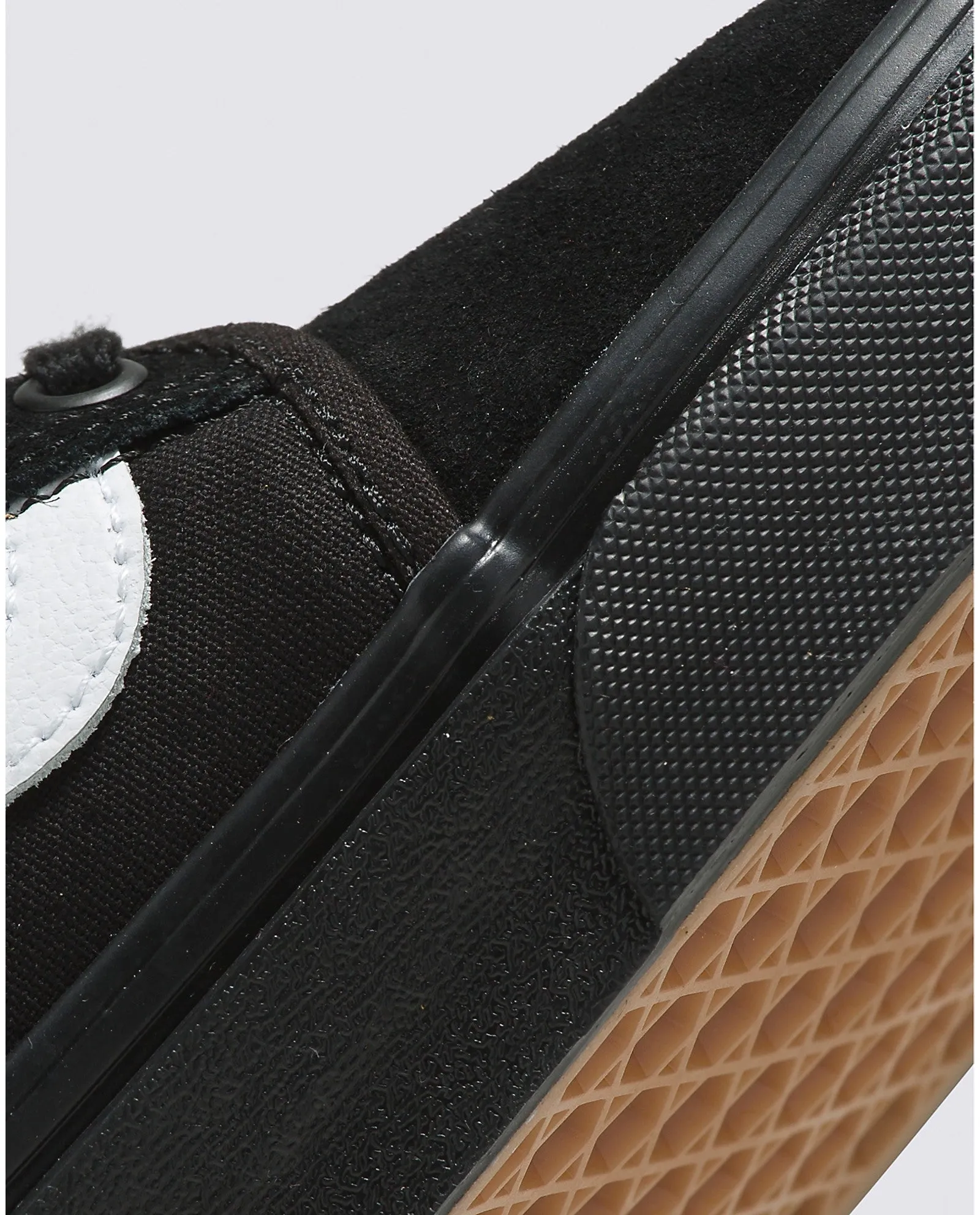 Vans Chukka Low Sidestripe Skateboard Shoe - Black/Black/White