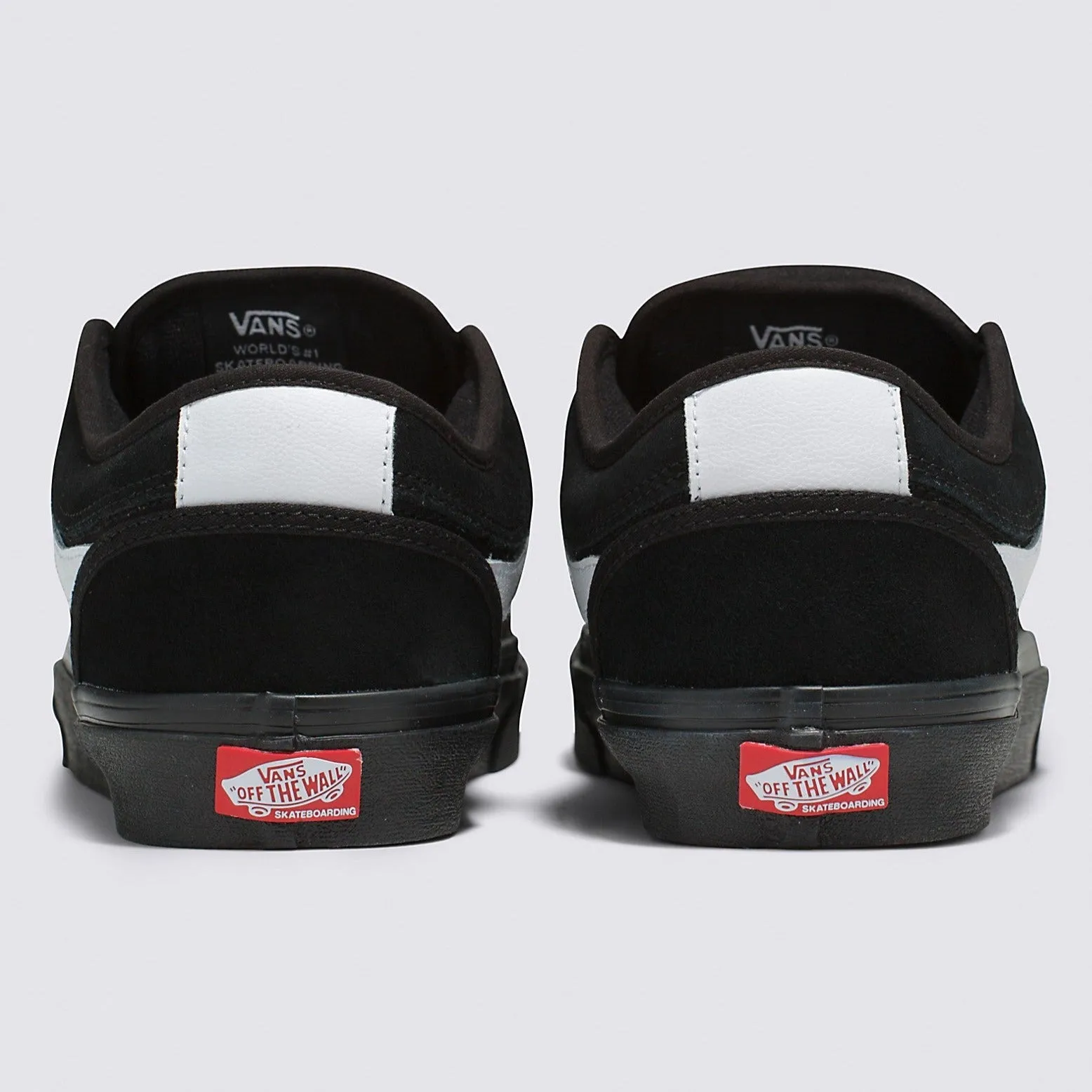 Vans Chukka Low Sidestripe Skateboard Shoe - Black/Black/White