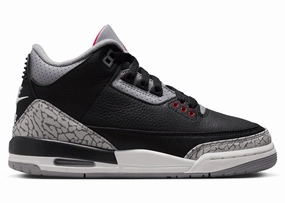 running on dirt roads Jordan 3 Retro Black Cement (2024) (GS)