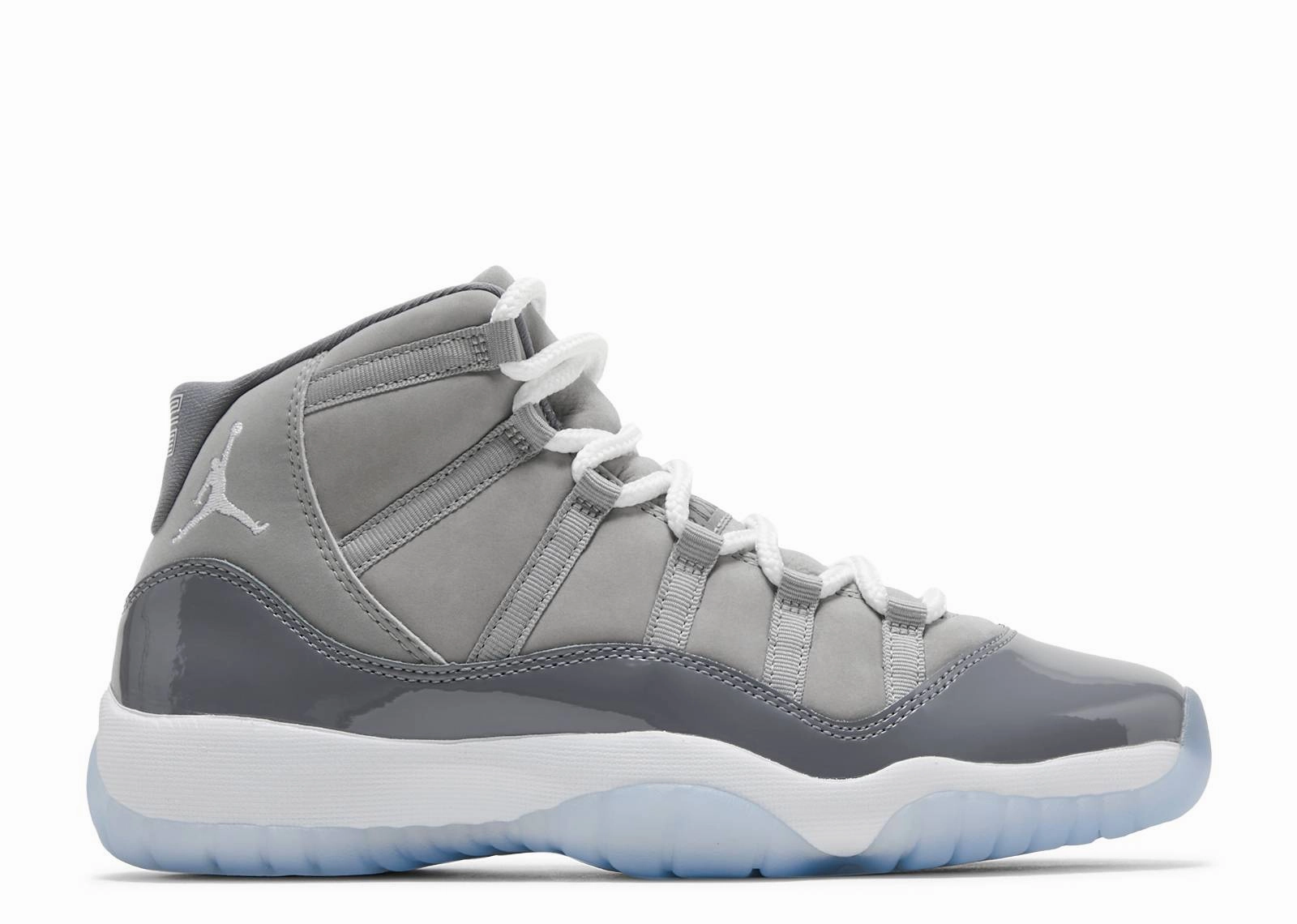 perforated upper shoes Jordan 11 Retro Cool Grey (GS)