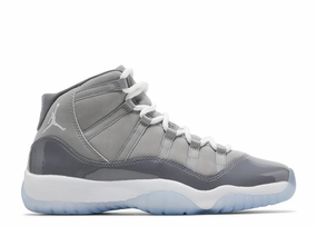 perforated upper shoes Jordan 11 Retro Cool Grey (GS)