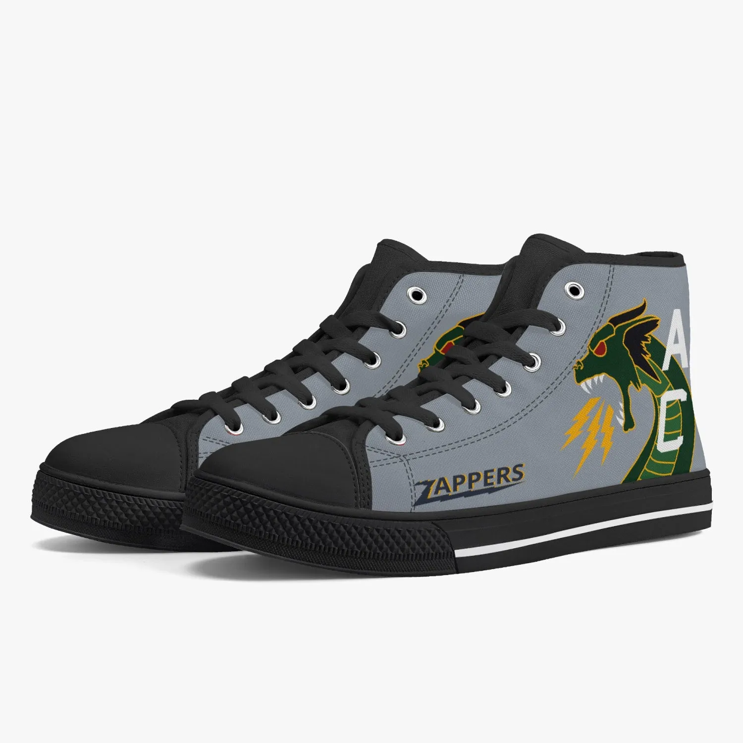VAQ-130 "Zappers" High Top Canvas Shoes