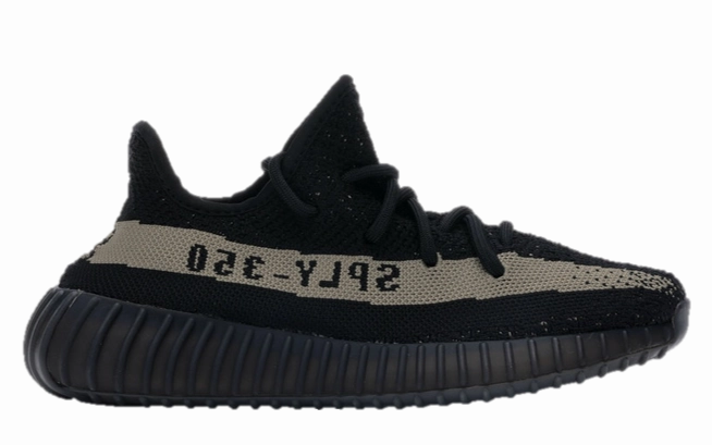 YZY Boost 350 V2 Core Black Green Lifestyle Gear Breathability