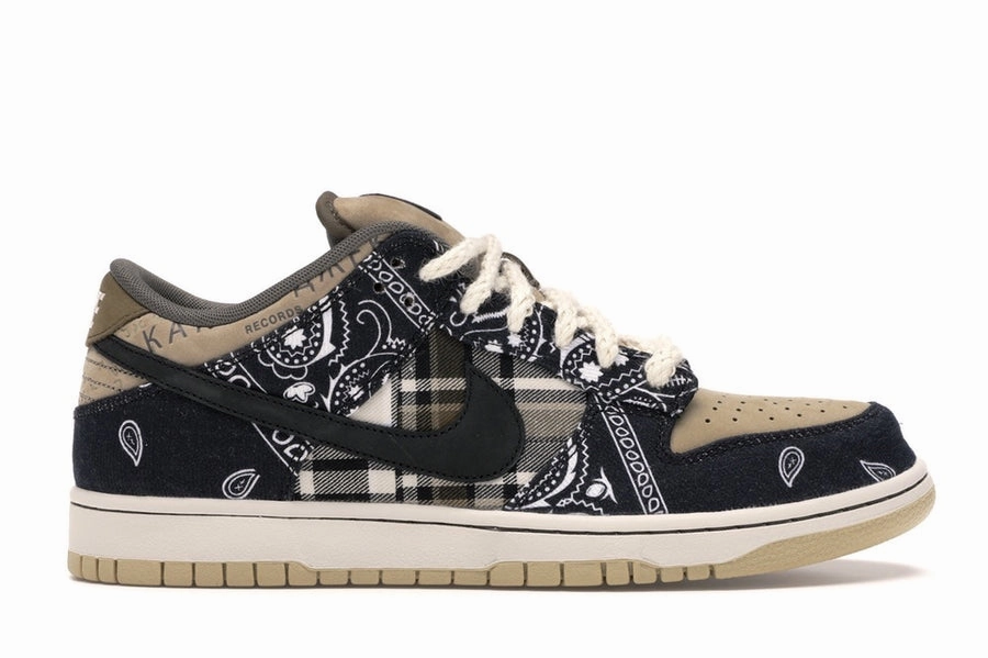 professional running gear Padded collar Nike SB Dunk Low Travis Scott