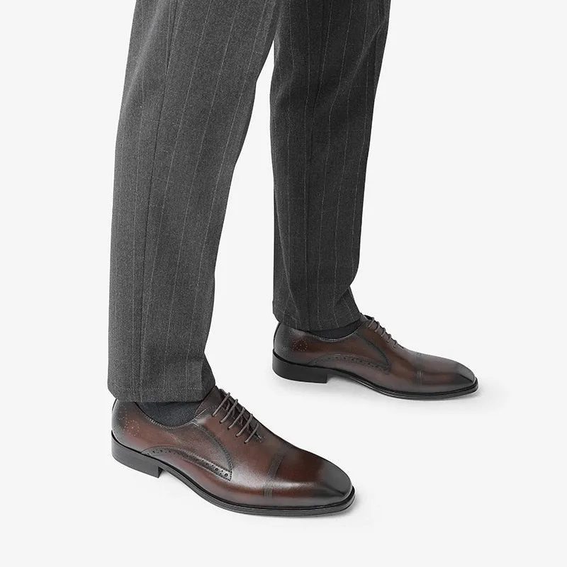 Velvoura Business Lace Oxfords