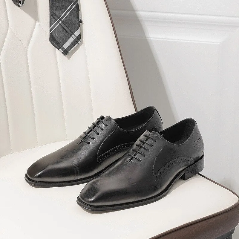 Velvoura Business Lace Oxfords