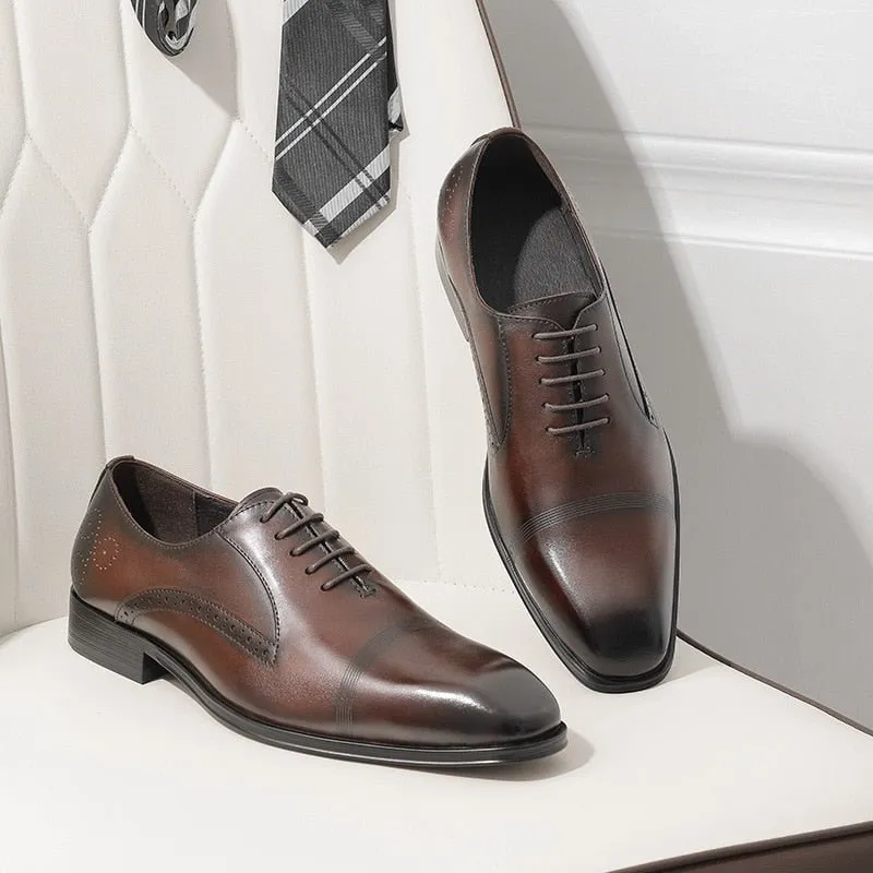 Velvoura Business Lace Oxfords