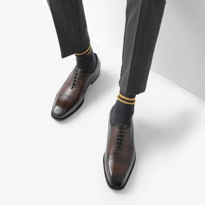 Velvoura Business Lace Oxfords