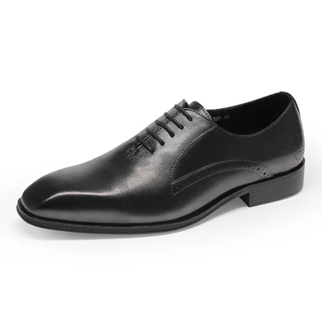 Velvoura Business Lace Oxfords