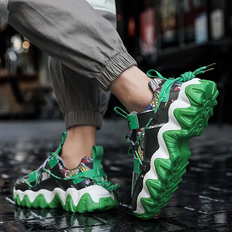 Velzard Wavy Maze Sneakers chungky bulky shoes 2022
