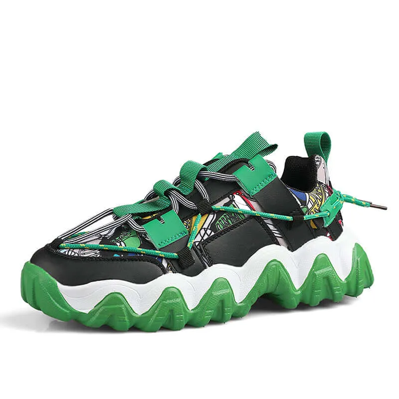 Velzard Wavy Maze Sneakers chungky bulky shoes 2022