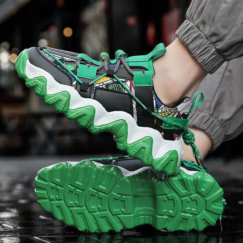 Velzard Wavy Maze Sneakers chungky bulky shoes 2022
