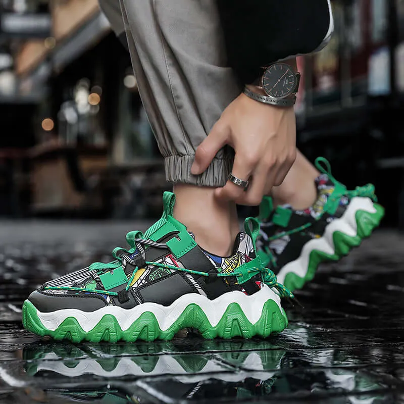 Velzard Wavy Maze Sneakers chungky bulky shoes 2022