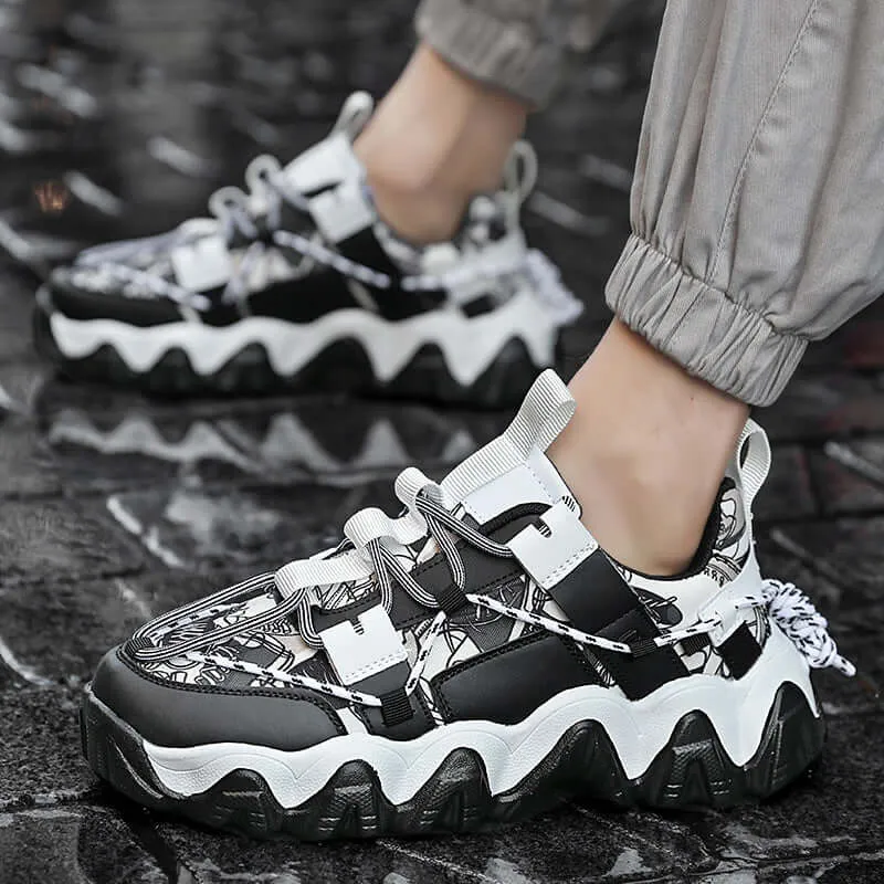 Velzard Wavy Maze Sneakers chungky bulky shoes 2022