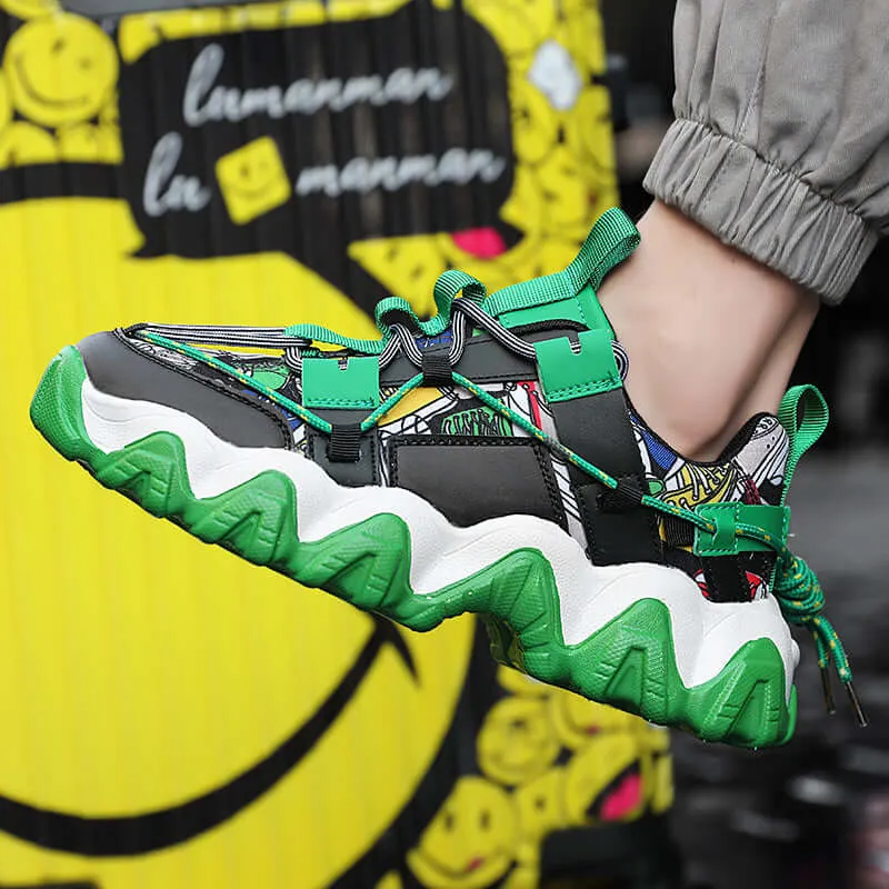 Velzard Wavy Maze Sneakers chungky bulky shoes 2022