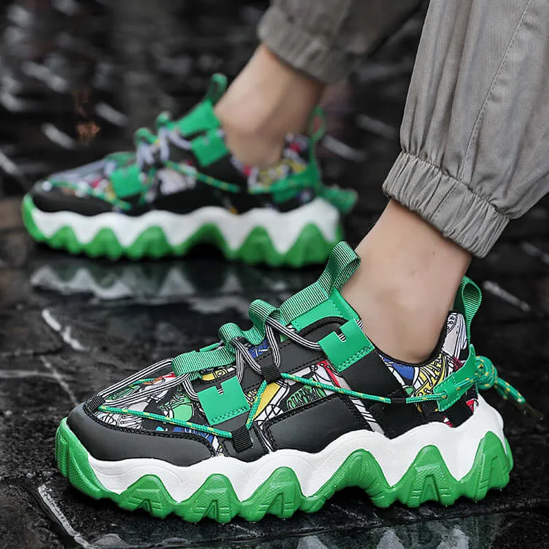 Velzard Wavy Maze Sneakers chungky bulky shoes 2022