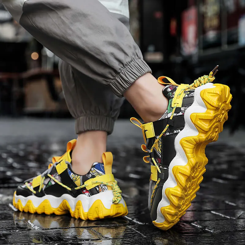 Velzard Wavy Maze Sneakers chungky bulky shoes 2022