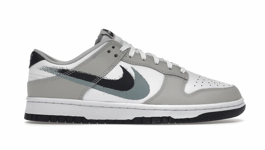Nike Dunk Low "Spray Paint Swoosh" (Wilmington Location) morning - runner late evening running