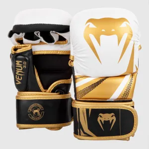 Venum Challenger 3.0 MMA Sparring Gloves White/Black/Gold