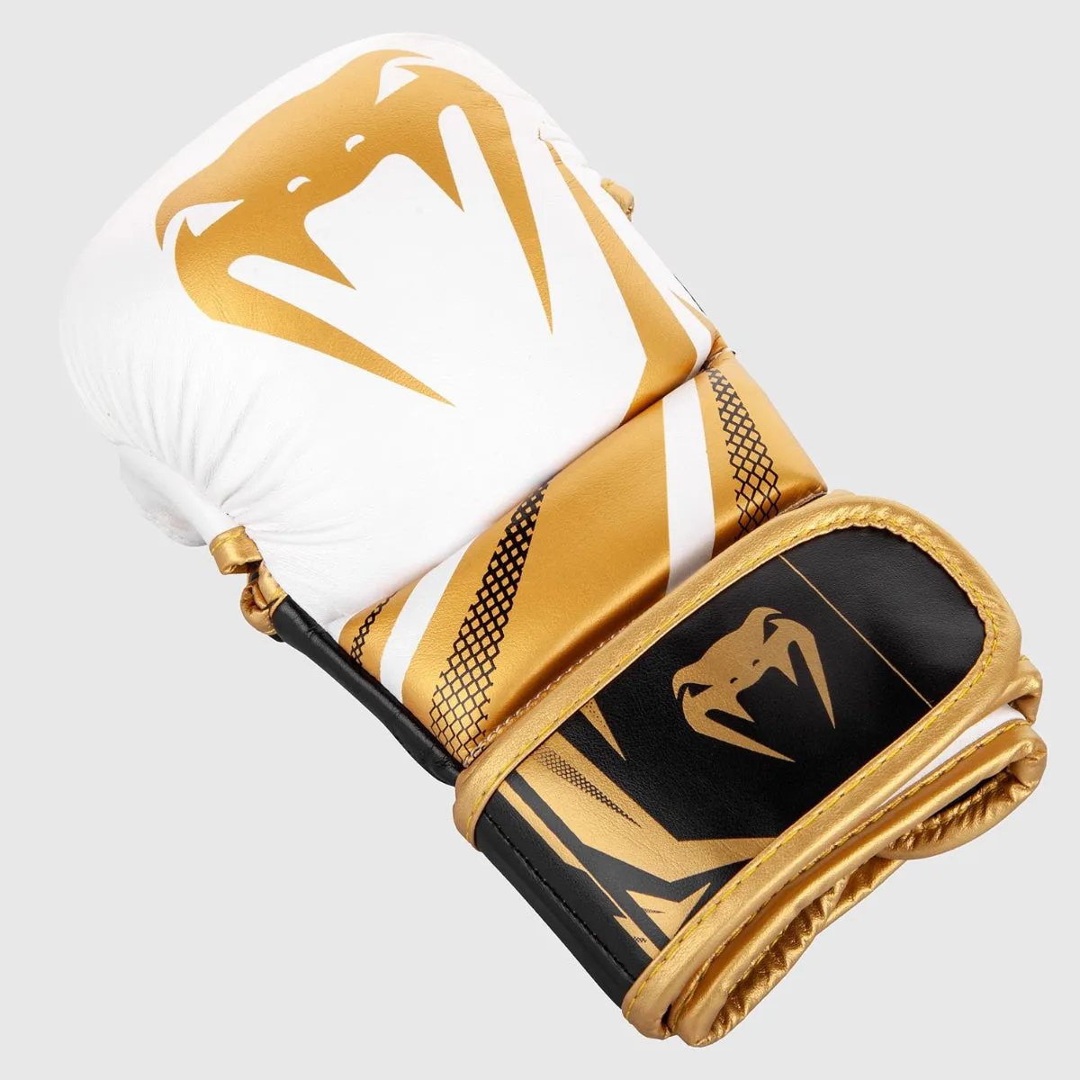 Venum Challenger 3.0 MMA Sparring Gloves White/Black/Gold