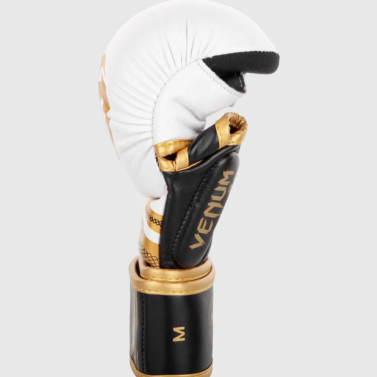 Venum Challenger 3.0 MMA Sparring Gloves White/Black/Gold