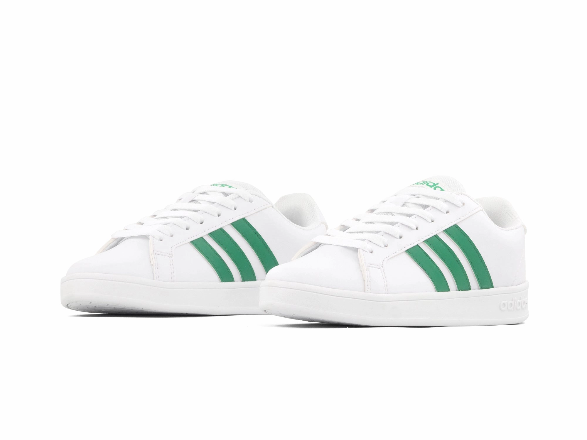 Tenis Neo Grand Court Blanco Verde Natural Feel