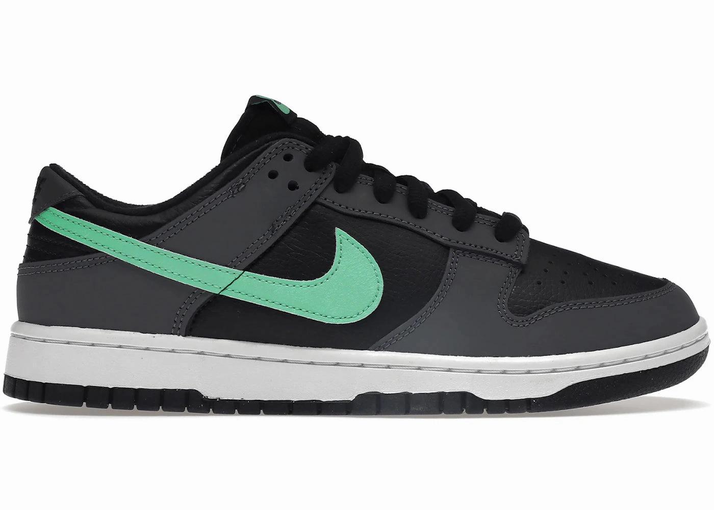 youth trend stable platform shoes Nike Dunk Low Retro Green Glow