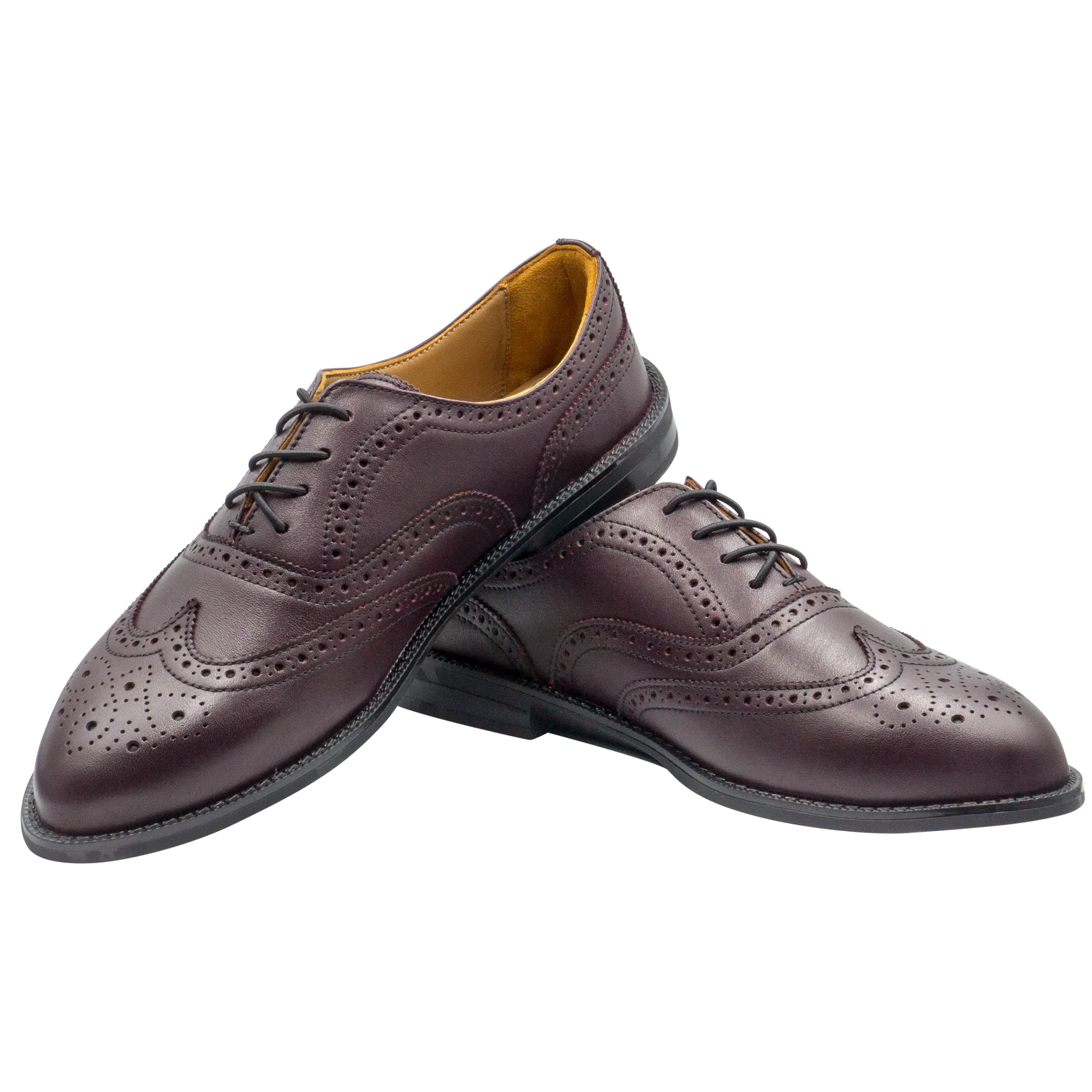 VICTORIA Wingtip Oxfords, Brown Colors (Outlet)