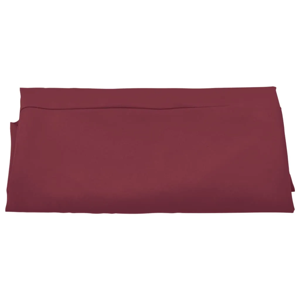vidaXL Replacement Fabric for Cantilever Umbrella Bordeaux Red 300 cm