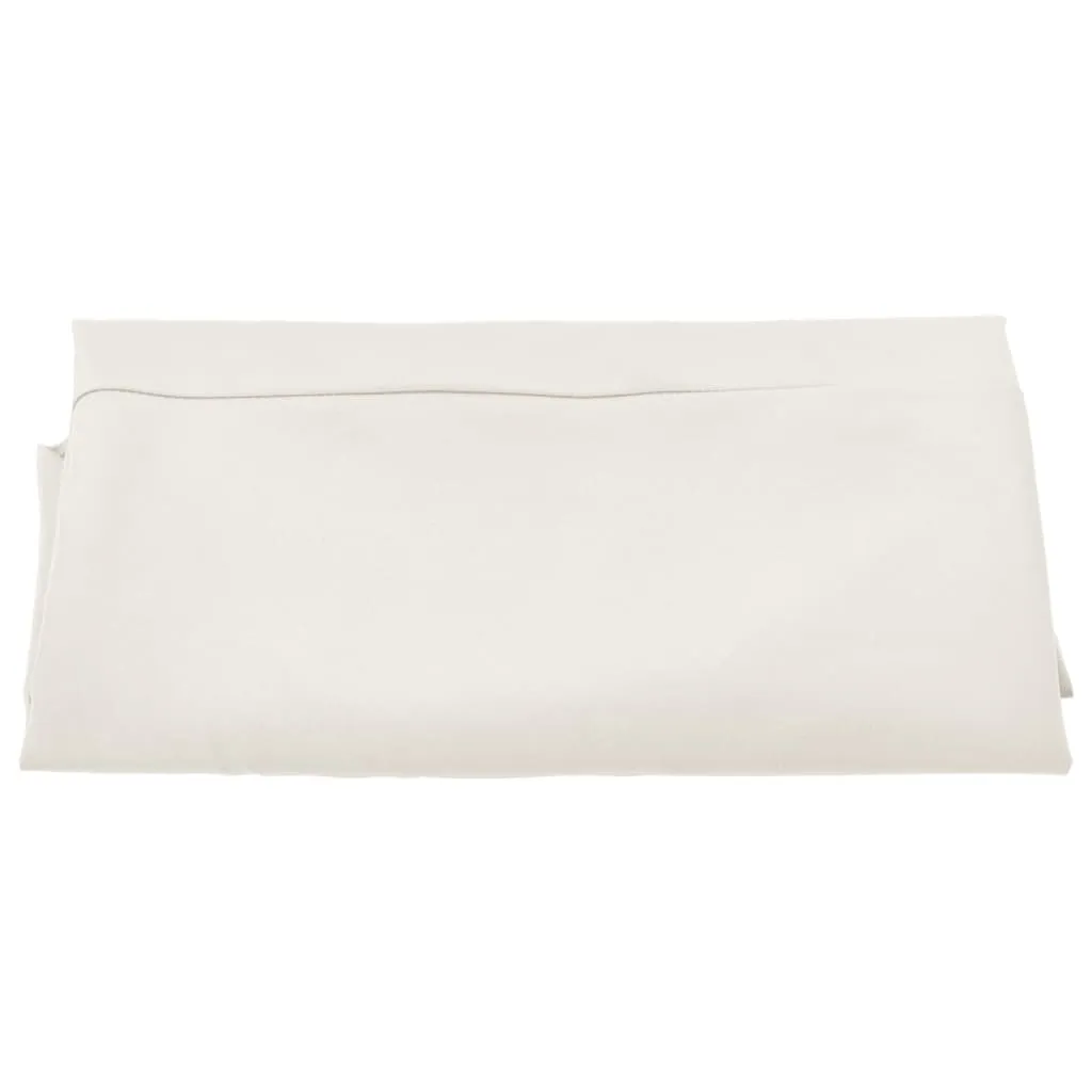 vidaXL Replacement Fabric for Cantilever Umbrella Sand White 350 cm