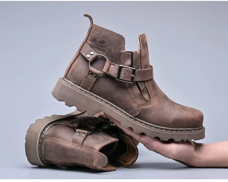 Vintage Military Combat Boots