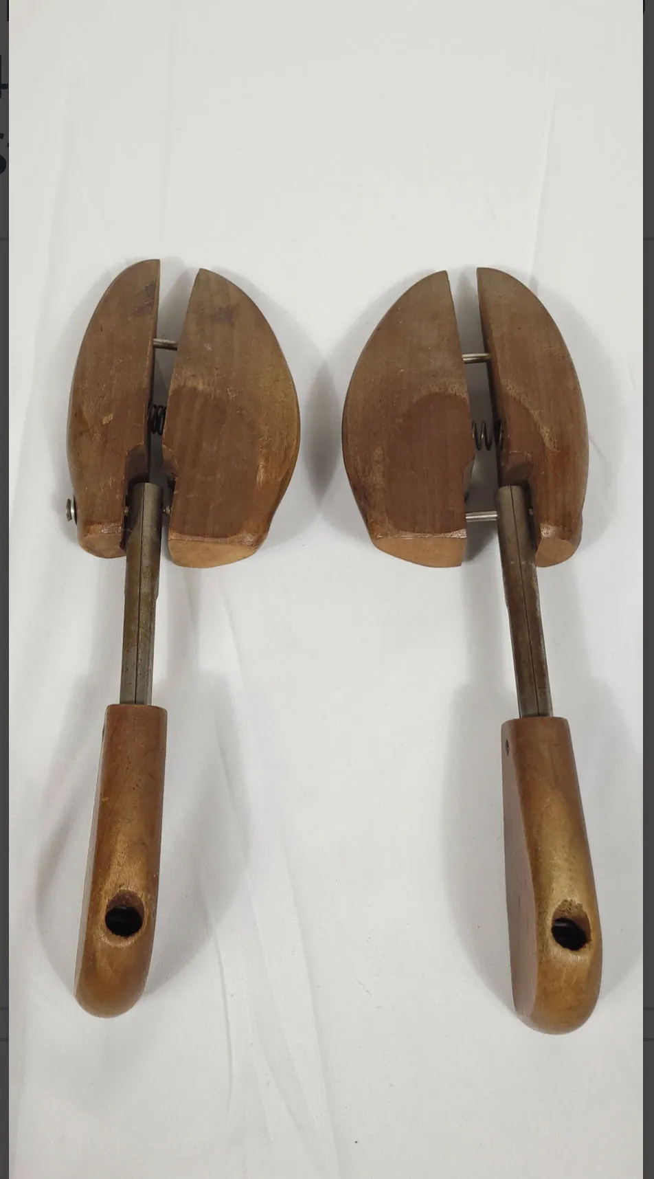 Vintage Rochester Shoe Tree Co. Shoe Keeper No 4 GENE Split Toe Pair Stretcher