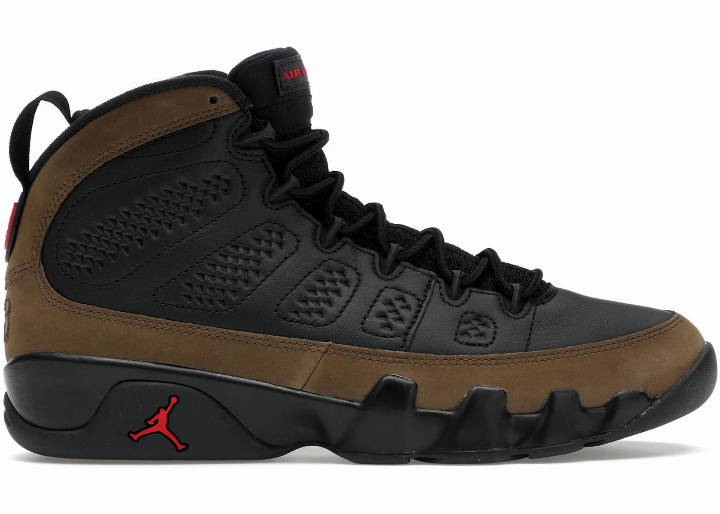 Jordan 9 Retro Olive (2024) moon - design shoes