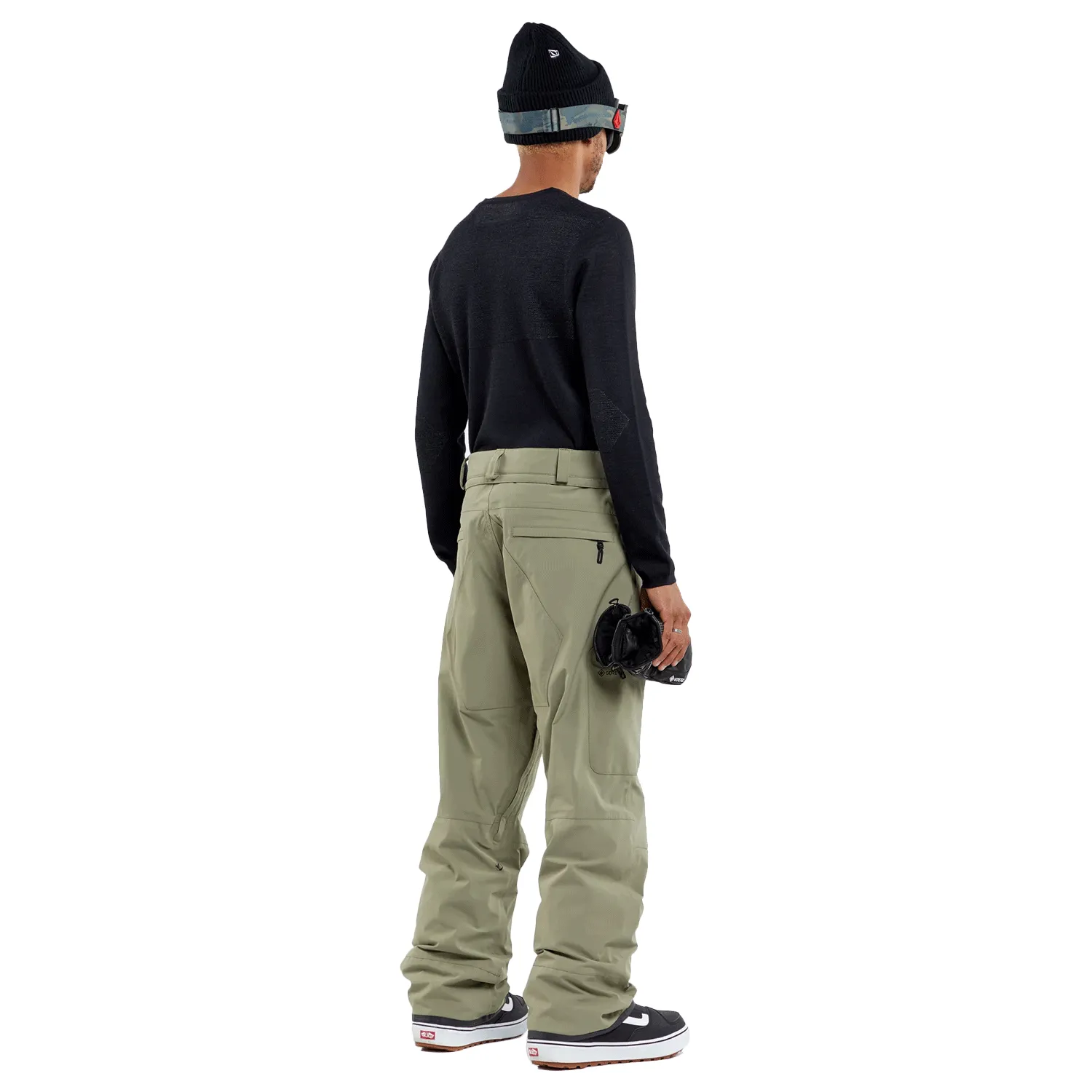 Volcom Men's L Gore-tex Pant 2024 Light Military