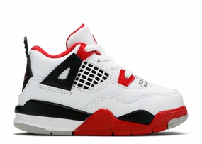 Reflective - details Air Jordan 4 Retro OG TD "Fire Red" 2020 (Myrtle Beach Location)