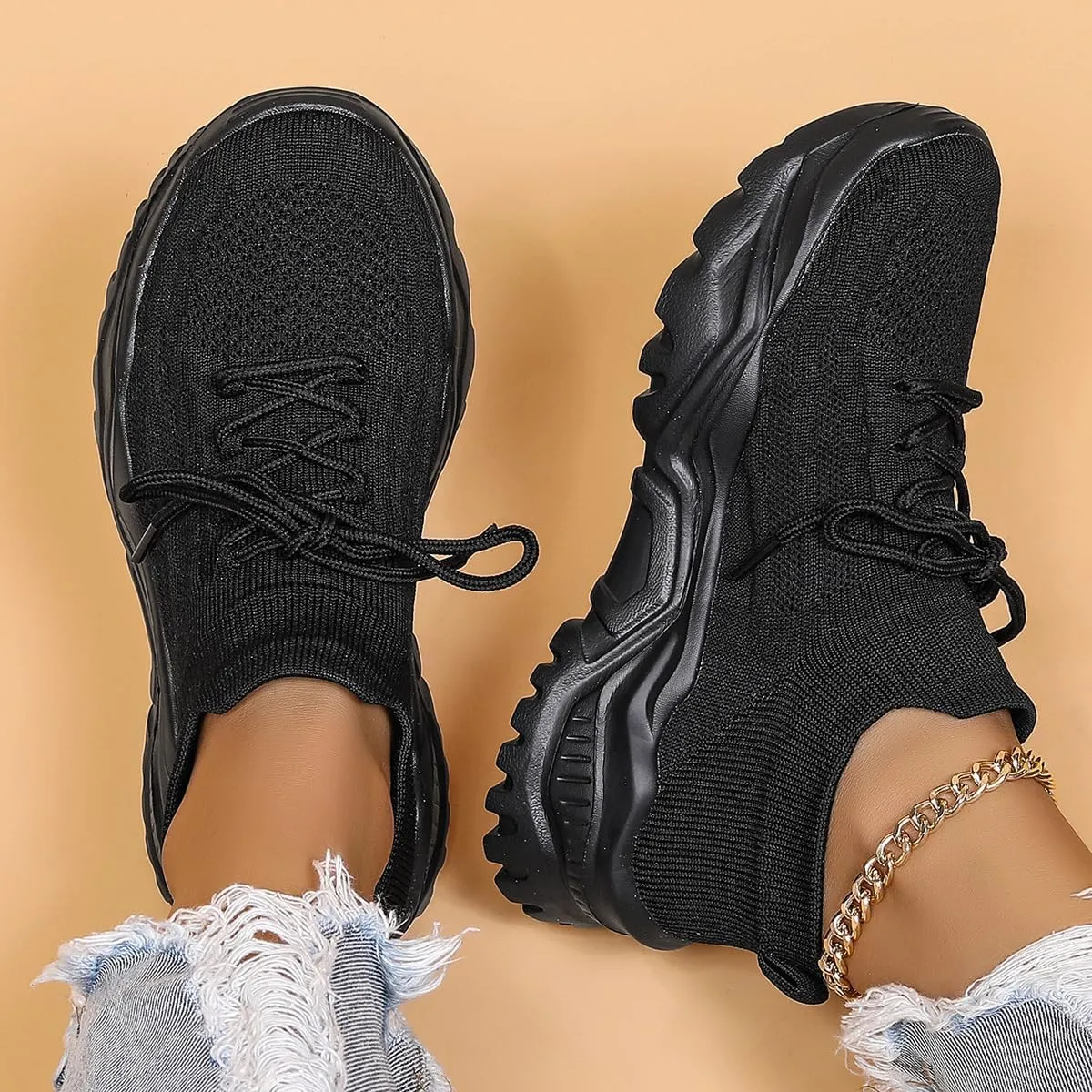 Walking Running Sneakers,with Arch Support Orthopedic Shoes,Non-Slip Orthopedic Sneakers,Breathable Mesh Casual Footwear
