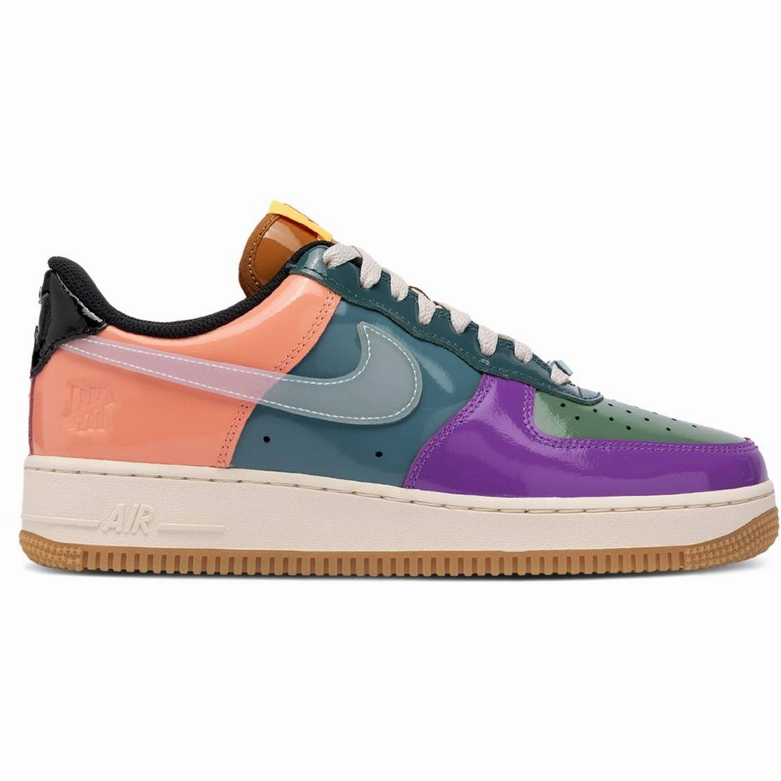 Anatomically Shaped Footbed Breathable Jacquard Weave Undefeated x Air Force 1 Low "Celestine Blue" (2022)