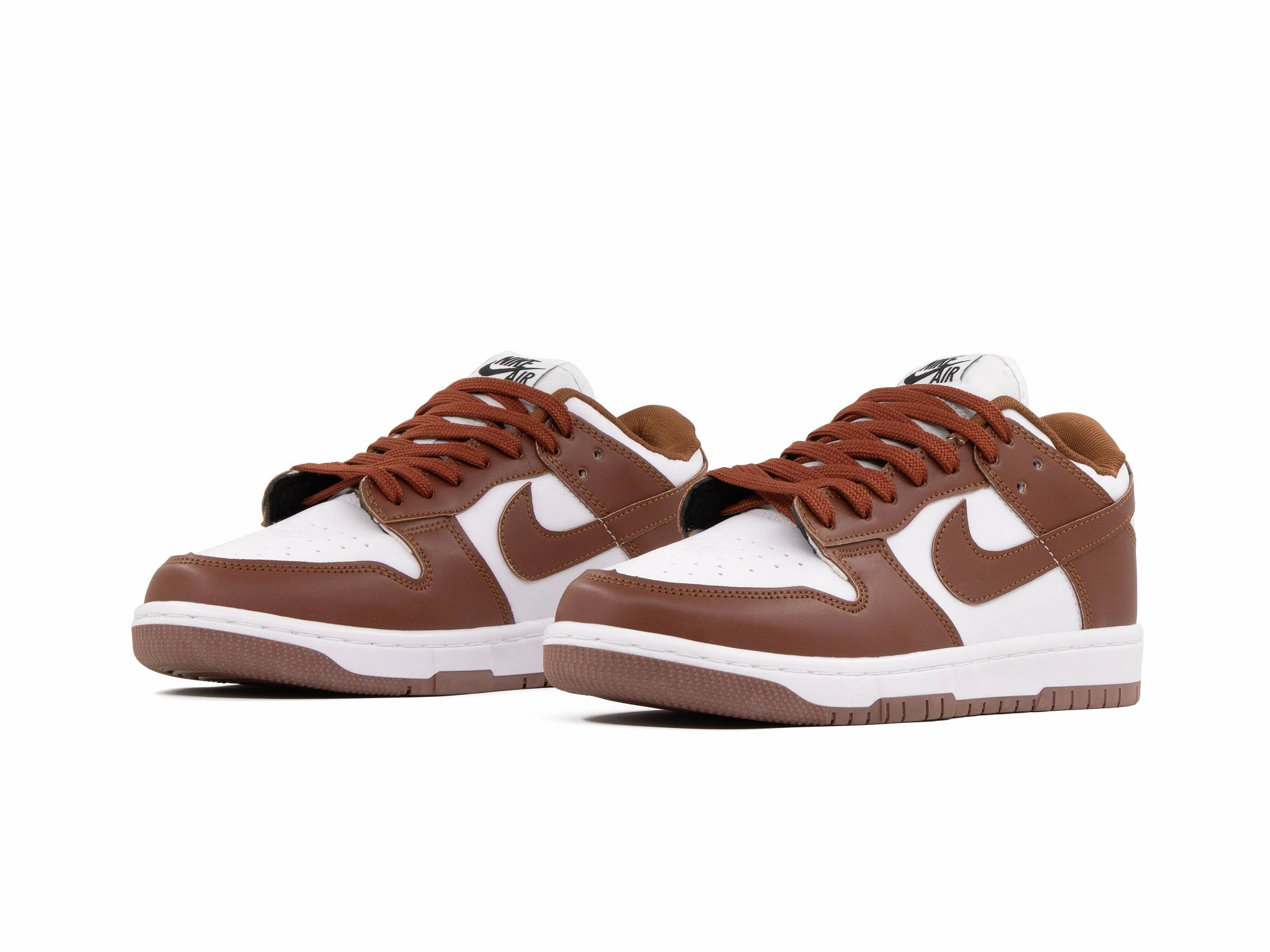 Tenis Dunk Low Blanco Chocolate chunky shoes Foot Structure