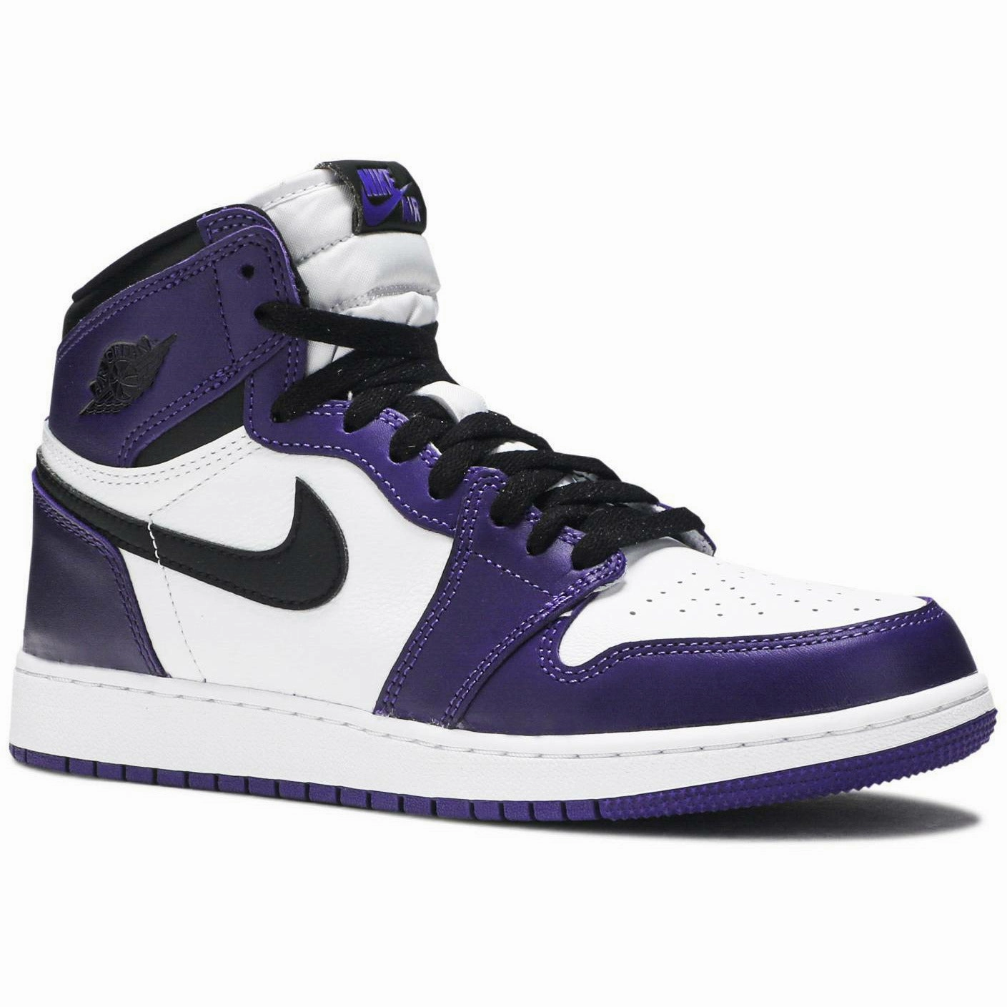 Air Jordan 1 Retro High OG Court Purple 2 0  (GS/Juniors) (2020) Low Touch long lasting durability