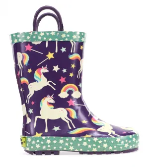 Washington Shoe Co | Unicorn Dreams Kids Rain Boots