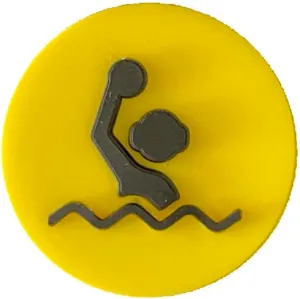 Water Polo Charms for Crocs, Charms for Clog Decoration Sports Sandals Accessories for Boys Girls Men Women Adults