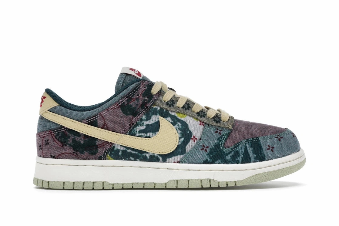 mythological - themed running shoes Nike Dunk Low Community Garden (Preowned Size 8.5)