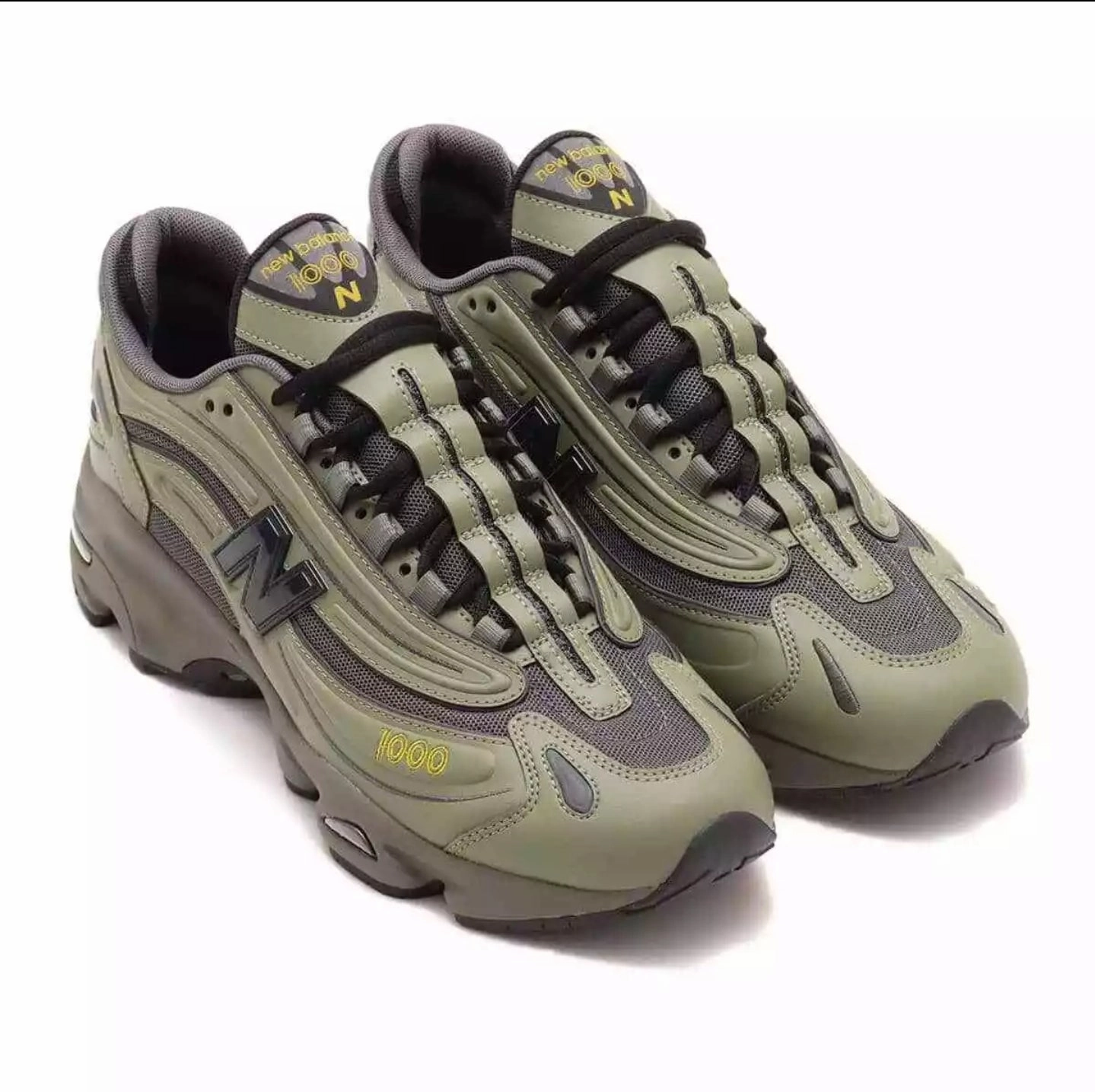 Low Bounce New Balance 1000 Army Green