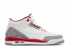 Jordan 3 Retro Cardinal Red (GS) training - camp shoes running in cross - country races shoes