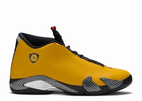Jordan 14 Retro University Gold (Preowned) Heart - rate control roomy fit shoes